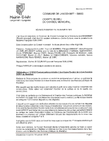 Conseil municipal du 18 janvier 2023