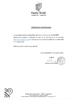 certificat affichage cm 12 octobre 2022