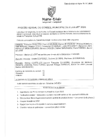 Conseil Municipal du 15 Juillet 2025 + annexes