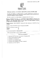 Conseil municipal du 28 janvier 2026
